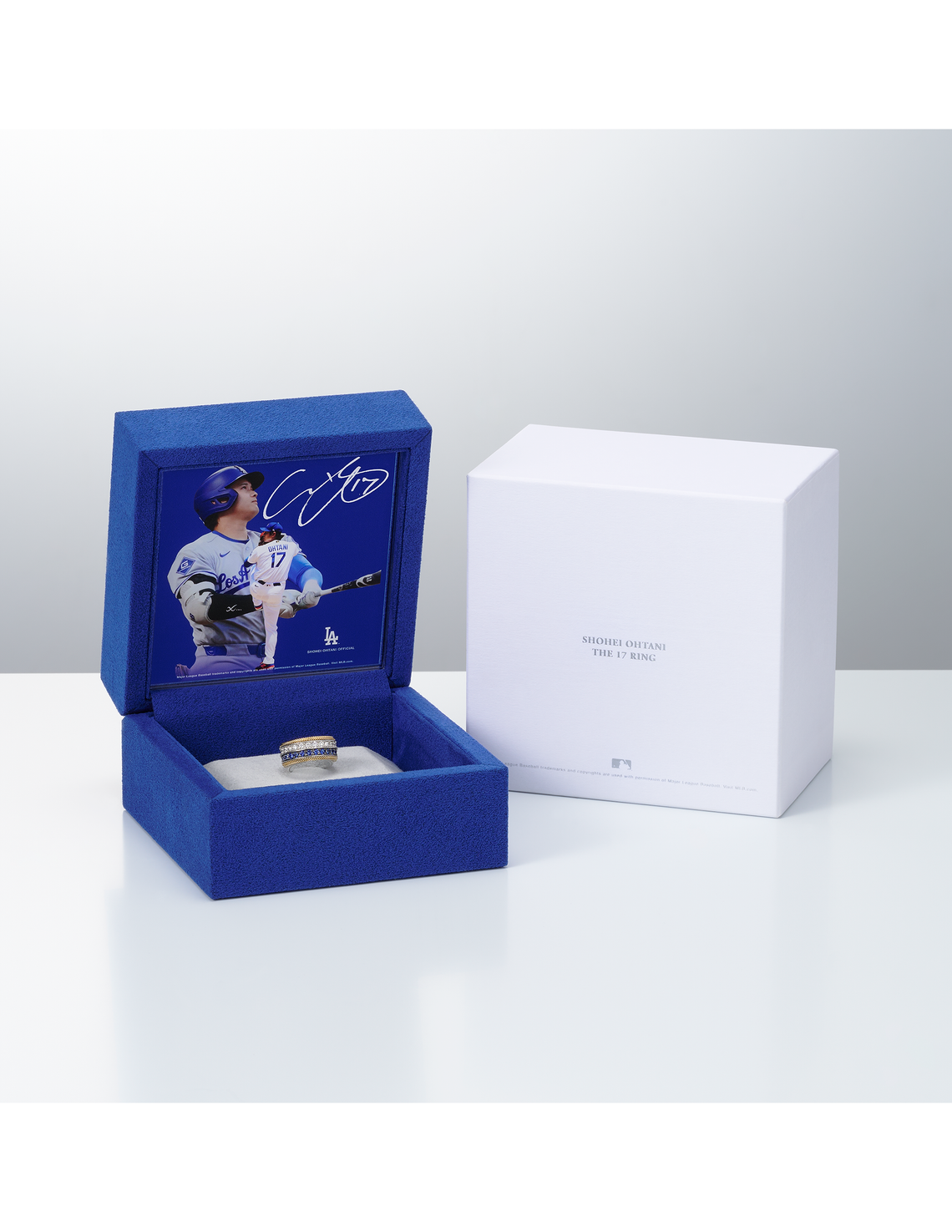 SHOHEI OHTANI OFFICIAL「K18/Pt900 DIAMOND SAPPHIRE RING」（2026）