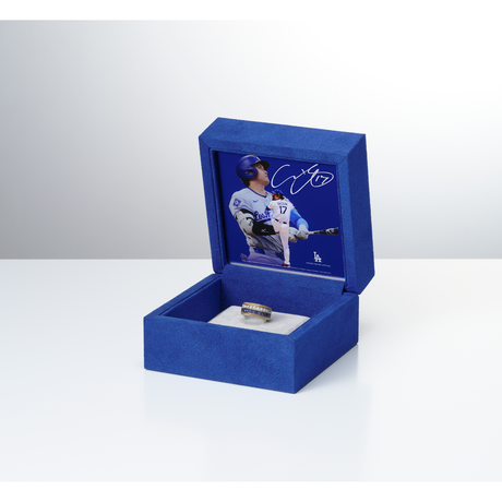SHOHEI OHTANI OFFICIAL「K18/Pt900 DIAMOND SAPPHIRE RING」（2026）