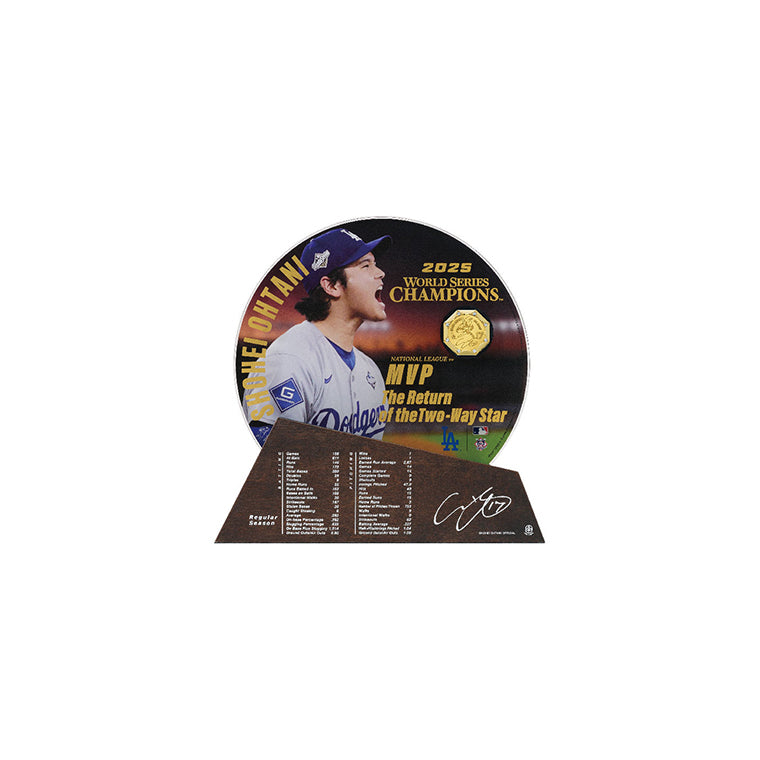 SHOHEI OHTANI OFFICIAL「K24/K18 COIN DIAMOND PENDANTS」（2025）