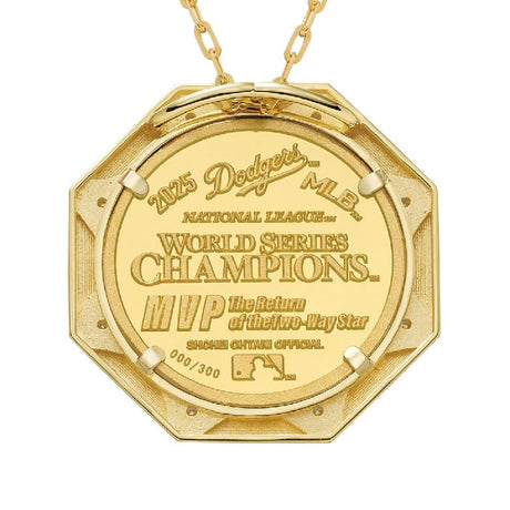 SHOHEI OHTANI OFFICIAL「K24/K18 COIN DIAMOND PENDANTS」（2025）