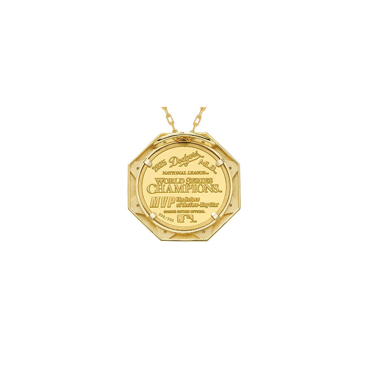 SHOHEI OHTANI OFFICIAL「K24/K18 COIN DIAMOND PENDANTS」（2025）