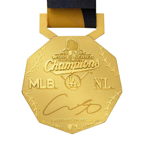 SHOHEI OHTANI OFFICIAL「BACK TO BACK WORLD SERIES CHAMPIONS K24 MEDAL DIAMOND JEWELRY」（2025）