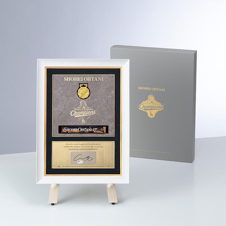 SHOHEI OHTANI OFFICIAL「BACK TO BACK WORLD SERIES CHAMPIONS K24 MEDAL DIAMOND JEWELRY」（2025）