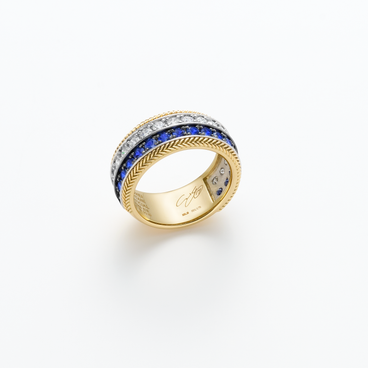 SHOHEI OHTANI OFFICIAL「K18/Pt900 DIAMOND SAPPHIRE RING」（2026）