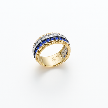 SHOHEI OHTANI OFFICIAL「K18/Pt900 DIAMOND SAPPHIRE RING」（2026）