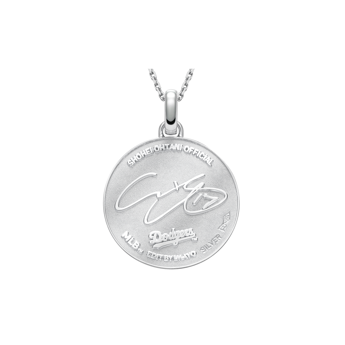 SHOHEI OHTANI OFFICIAL「SV COIN PENDANT」（2026）